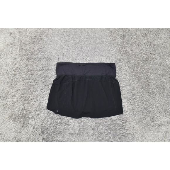 Athleta Black Skort 1X Polyester Preowned Women's Short Run with it skort - Picture 3 of 7
